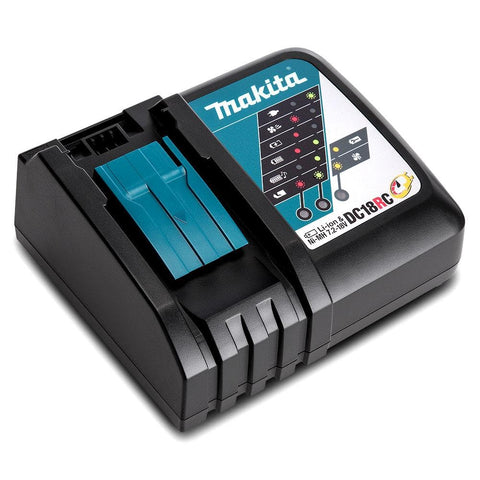 Makita battery LED indicator display for quick charge status checks