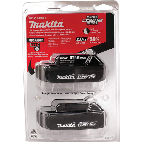 Makita STAR Protection monitors data to prevent overload and overheating.