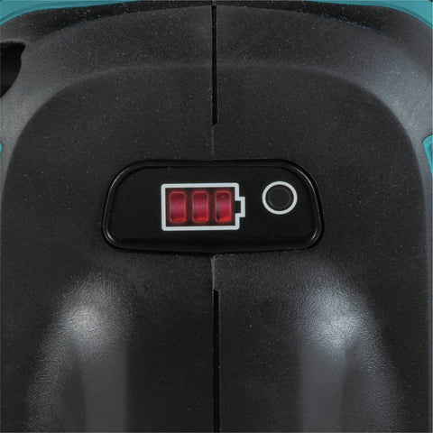 Makita XAG25Z ergonomic soft grip reduces fatigue on the job.
