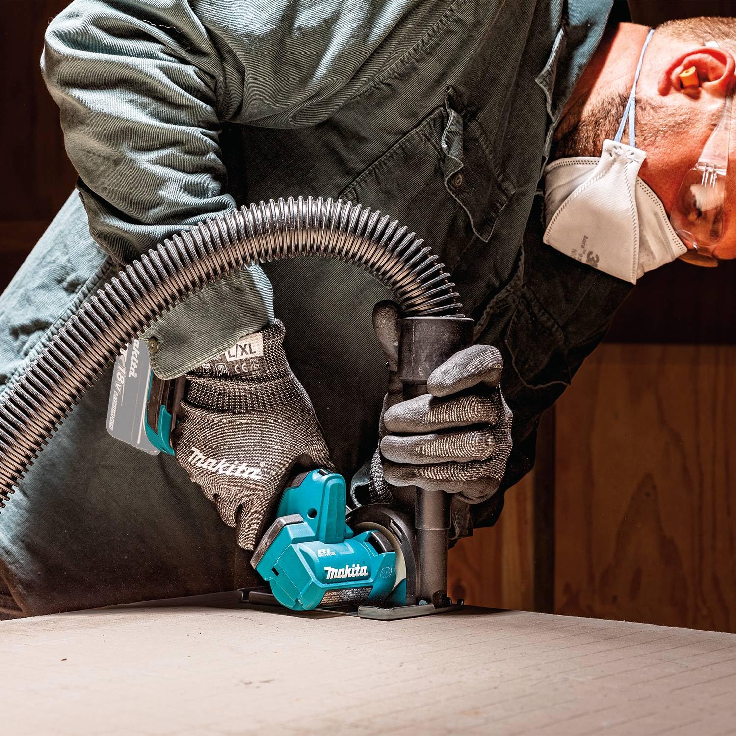 Makita XCM01Z part of the 18V LXT system for cordless versatility