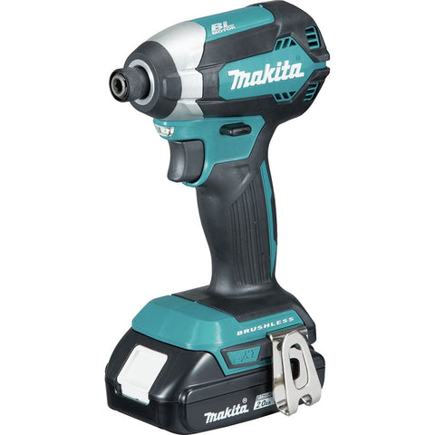 Makita XDT13Z brushless motor delivers cooler operation and longer life