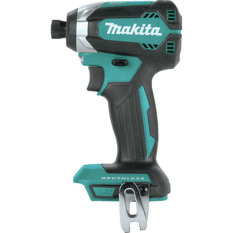 Makita XDT13Z LED worklight illuminates the work area for precise fastening