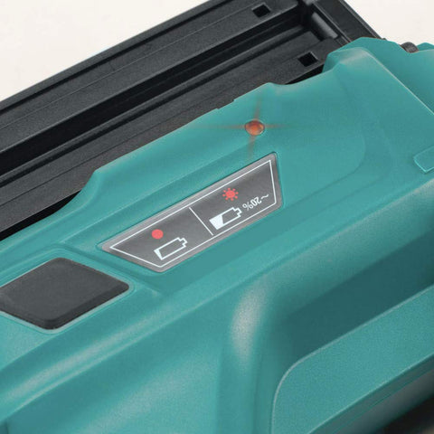 Makita XNB01Z two-mode selector enables sequential or contact nailing.