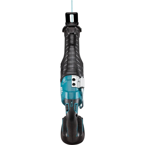 Makita XRJ05Z 2-speed control enables customized cutting speed