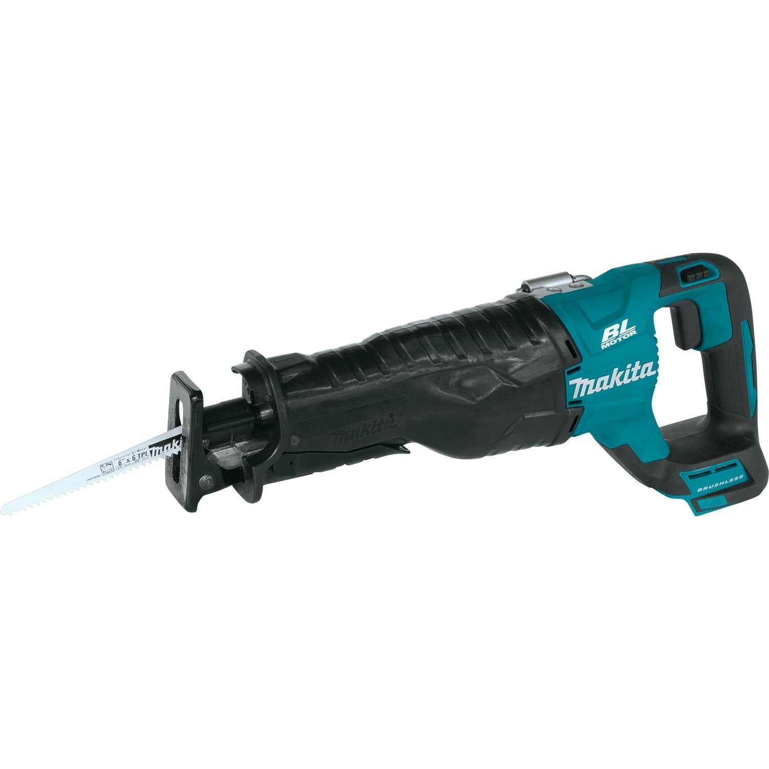 Makita XRJ05Z tool-only reciprocating saw for on-site cordless cuts