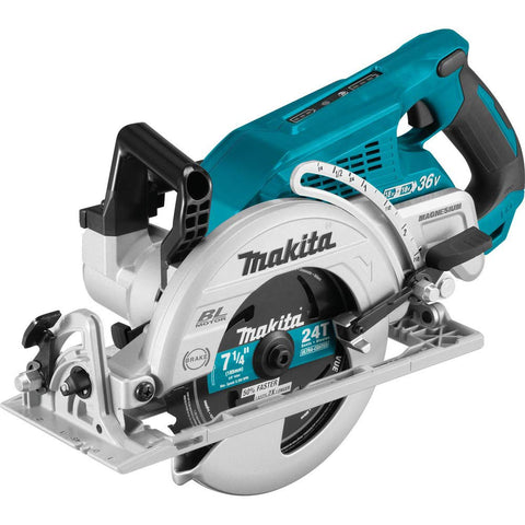Makita XSR01PT with two 5.0Ah LXT batteries for extended runtime.
