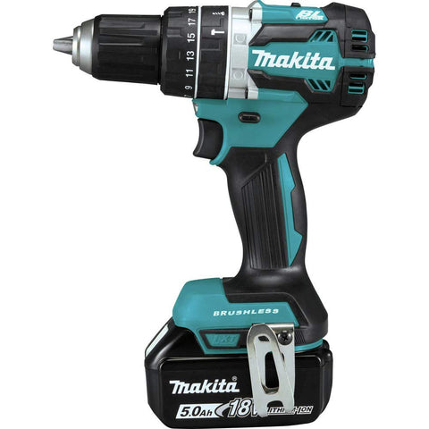 Makita XT269T charger delivering fast recharge for less downtime