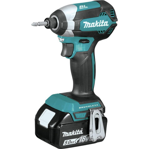 Star Protection system on Makita XT269T showing safe tool-battery communication