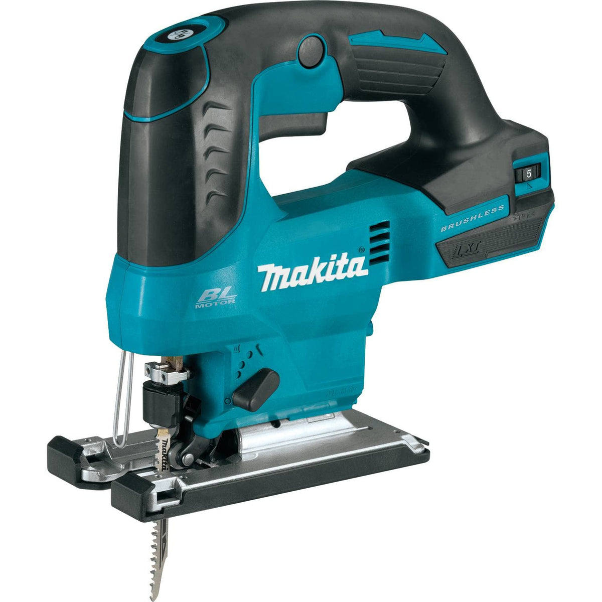 Makita XVJ04Z compact design enables easier handling on tight workpieces.