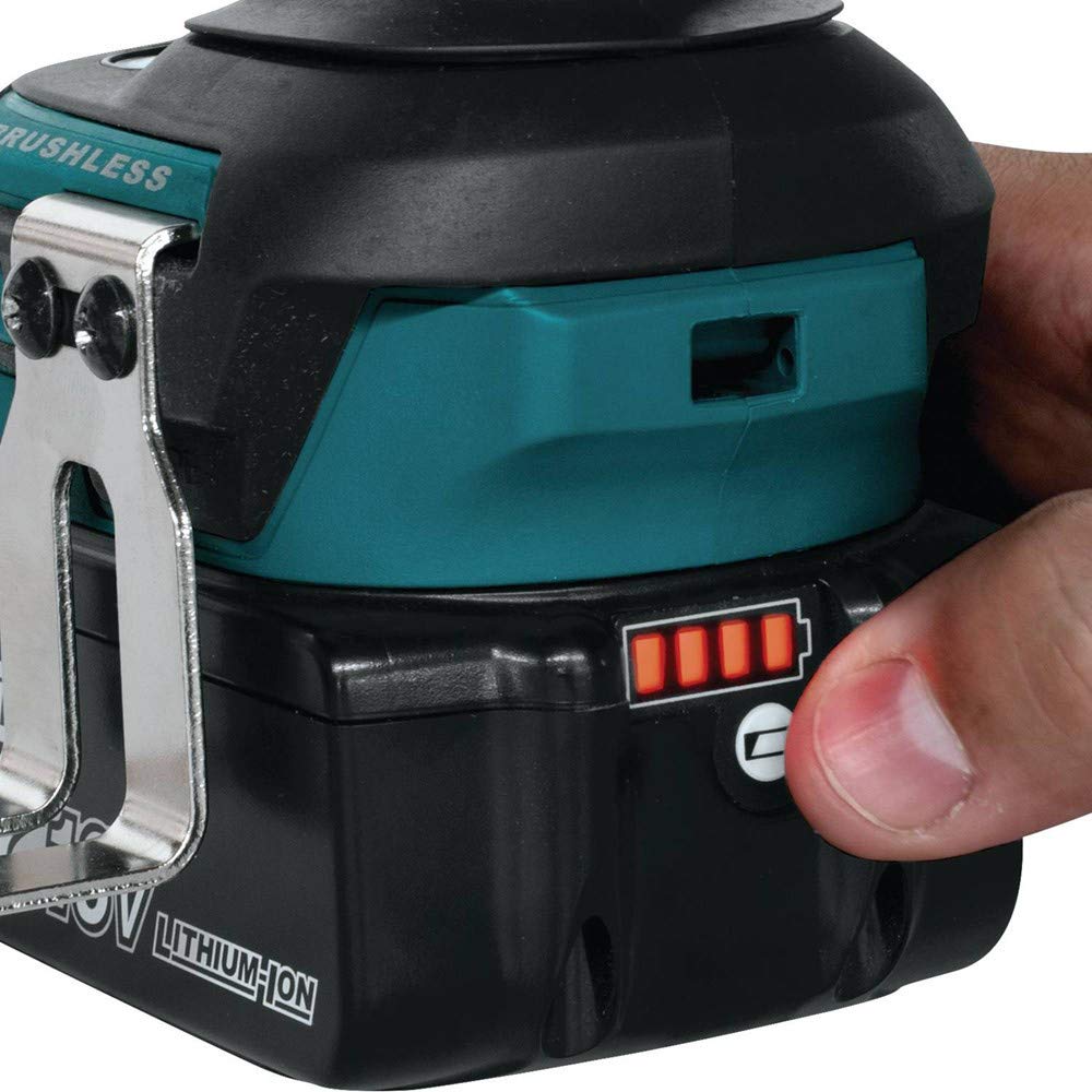 Makita XWT08Z extended runtime with 18V LXT battery.