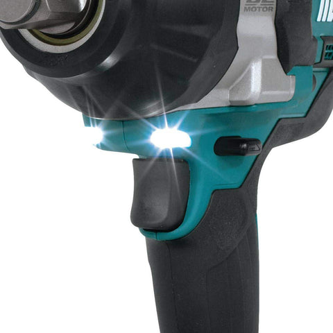 Makita XWT08Z three-speed switch enables precise fastening.