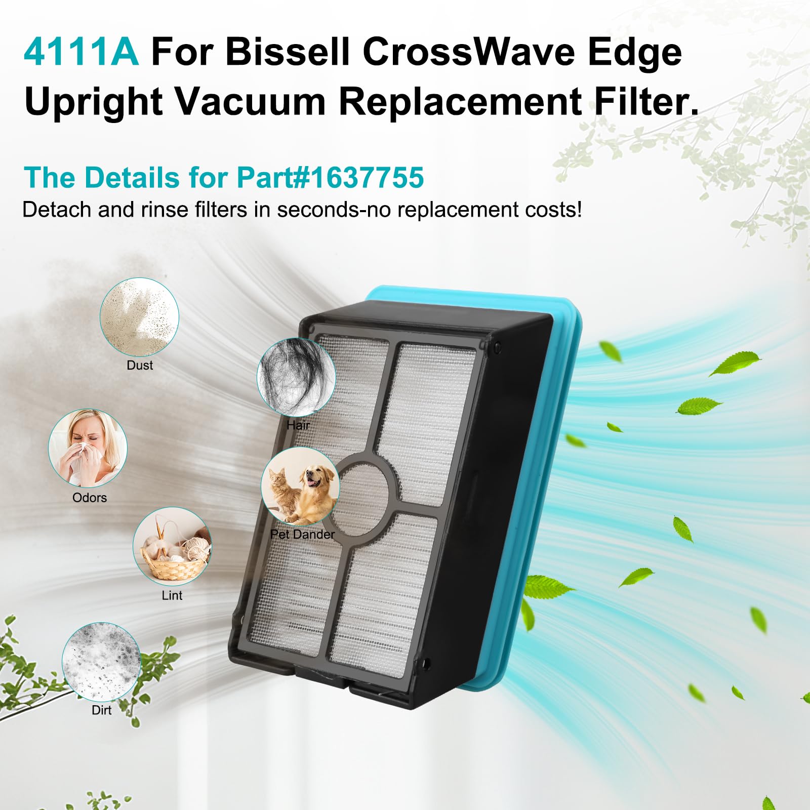 MAKKULN 4111A filter captures particles down to 0.3 microns