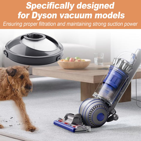 Malae 966516-01 ball filter for Dyson DC75, supports consistent filtration performance.
