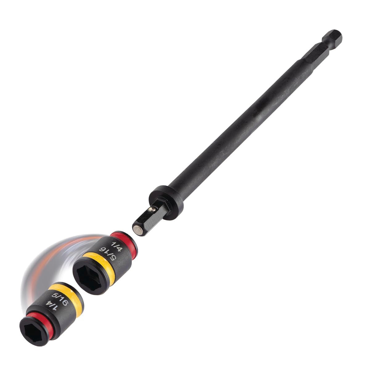 Malco C-RHEX magnetic hex driver 6-inch extended reach for recessed fasteners and tight spaces.