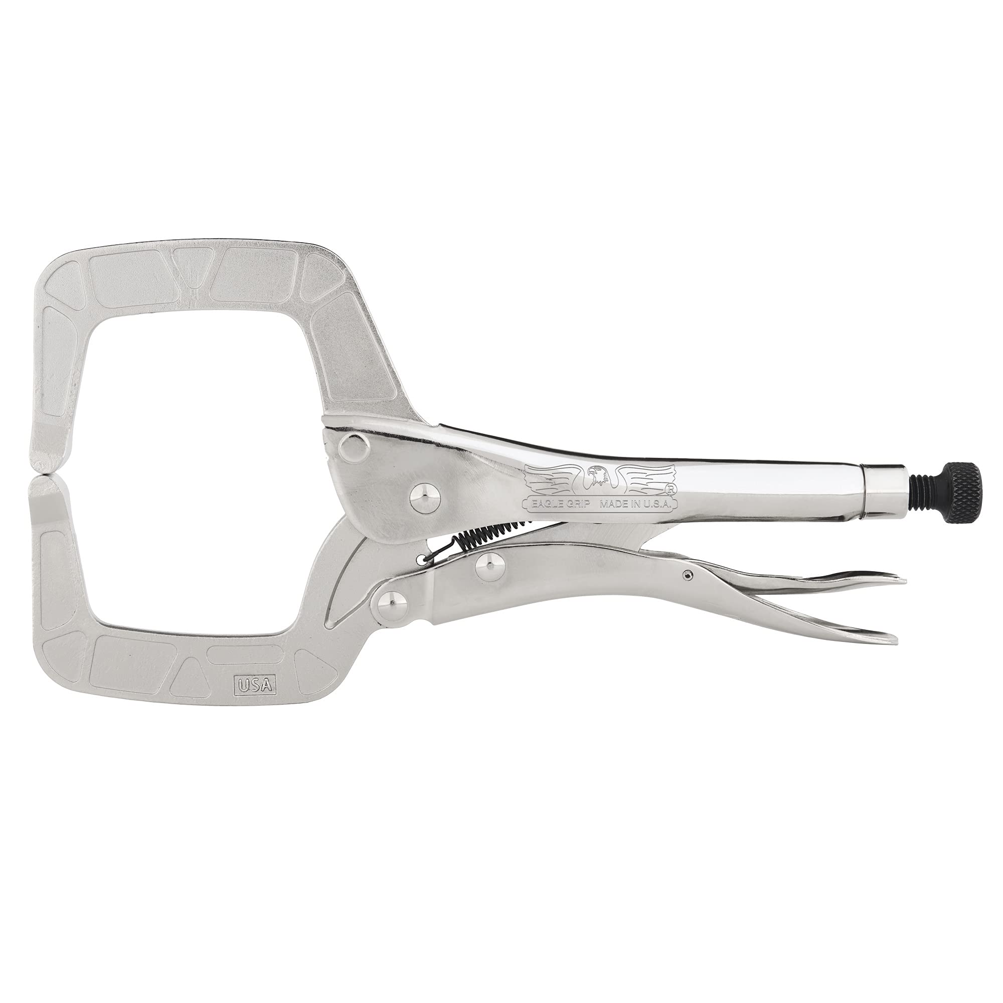 Malco Eagle Grip LP11C front view shows sturdy construction for versatile clamping.