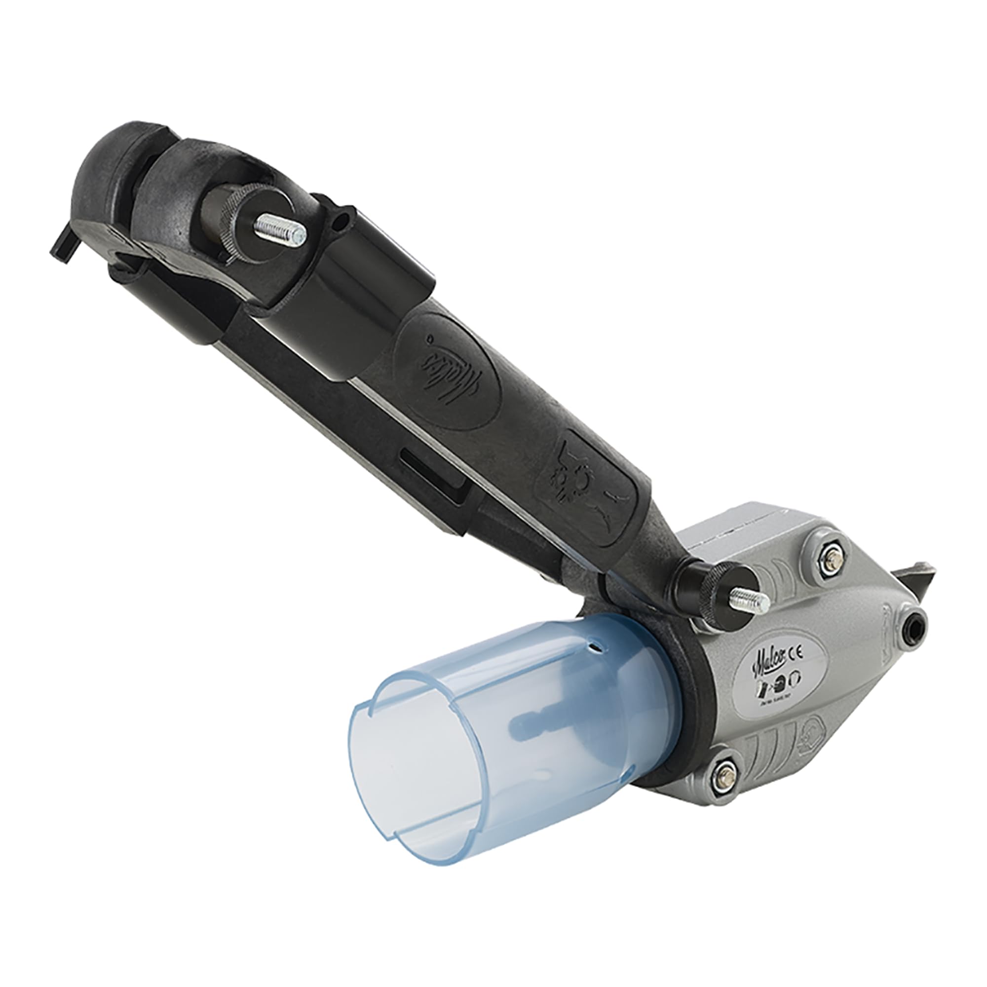 Malco TSHD handling 20-gauge spiral duct for ductwork applications
