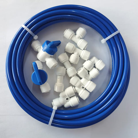 Malida straight 1/4 in OD connector for RO systems