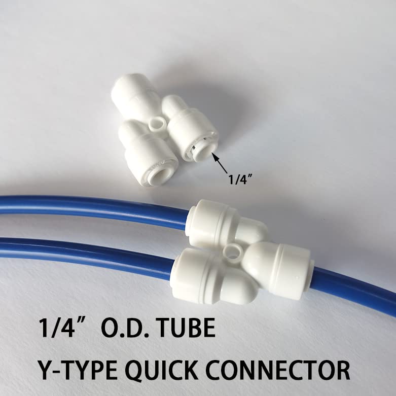 Malida Y-type connector offering dual-path RO routing