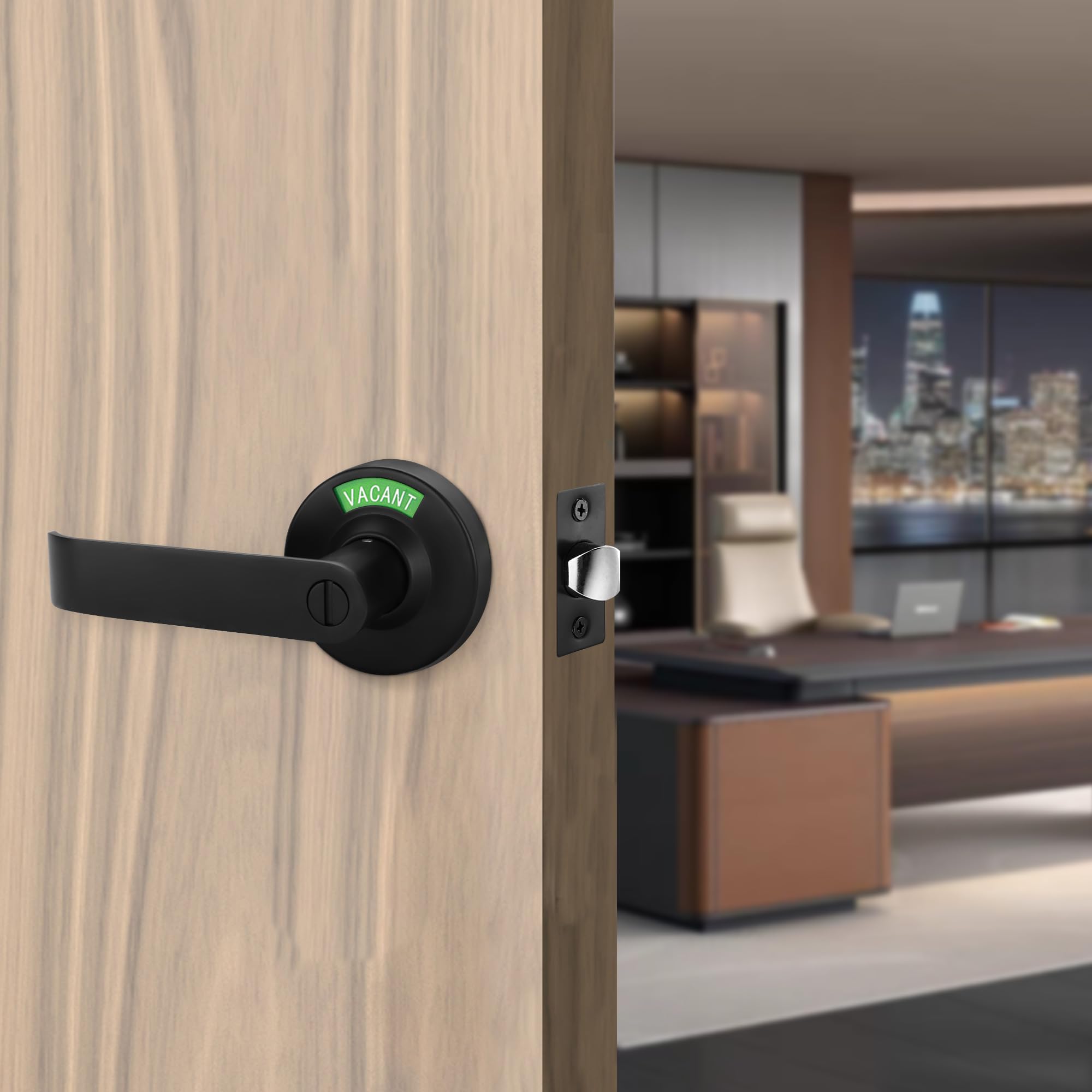 Malimali vacant occupied status indicator enhances restroom occupancy management