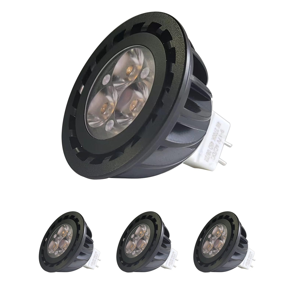 Malory landscape MR16 LED bulbs 4-pack for easy outdoor fixture upgrade