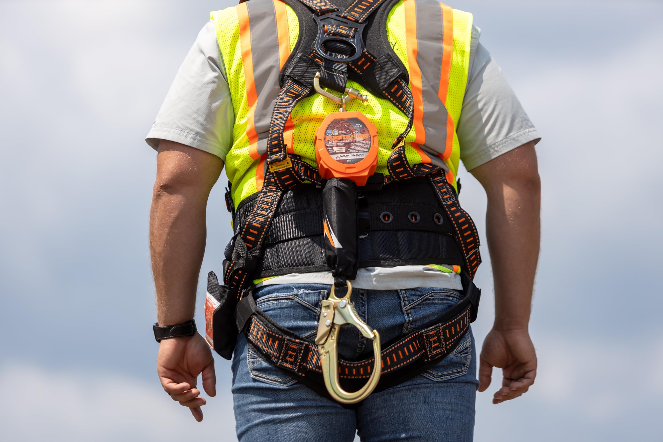 Malta Dynamics Pygmy Hog 11ft SRL OSHA and ANSI compliant for reliable safety standards.