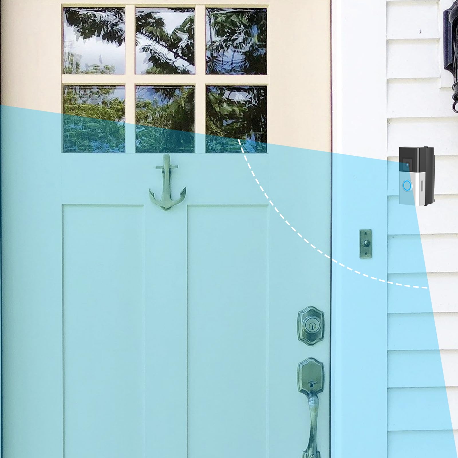 Mamerry doorbell key replacement included in package