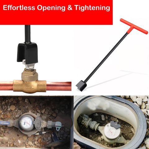 Manalete 4-Way Utility Key enables cross-access to meters and boxes.