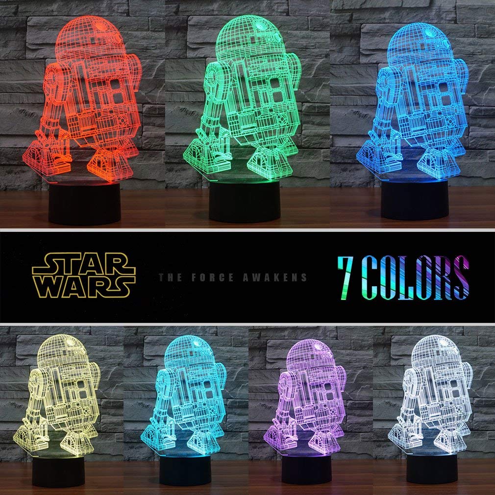 Manco Millennium Falcon 3D night light cinematic ambiance in living spaces.