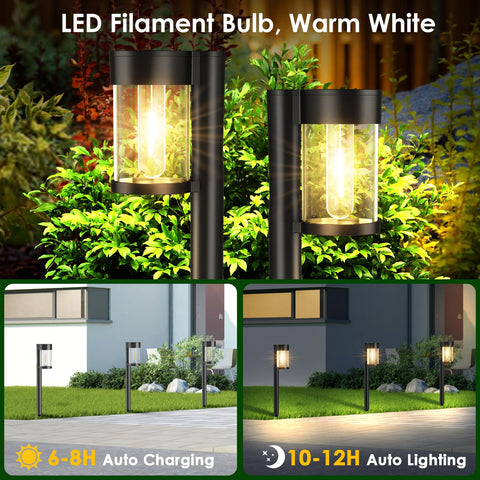 Mancra garden decor lights quick installation without wires.