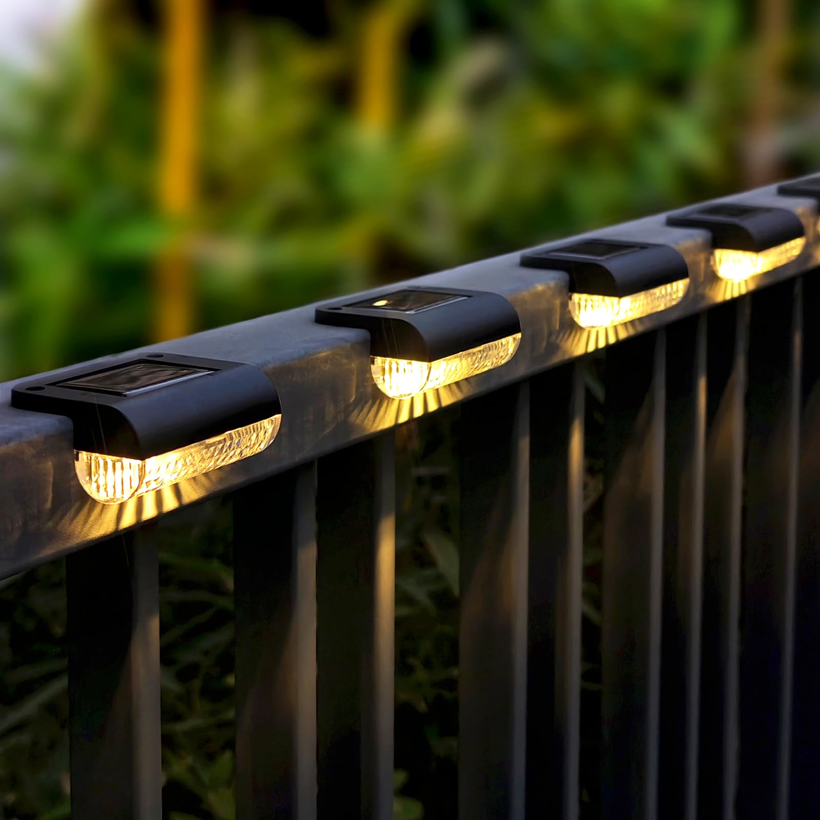 Mancra Solar Step Light easy installation without wiring for rapid deck or stair lighting