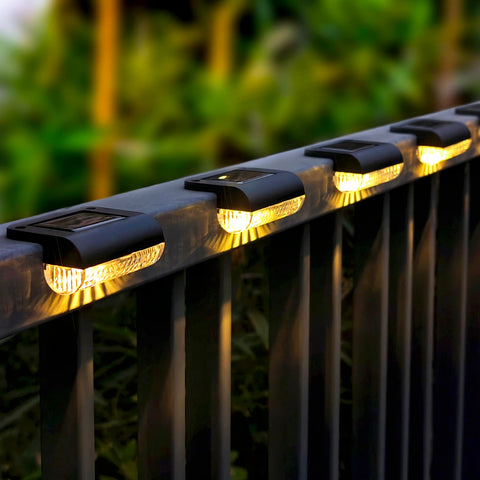 Mancra Solar Step Light easy installation without wiring for rapid deck or stair lighting