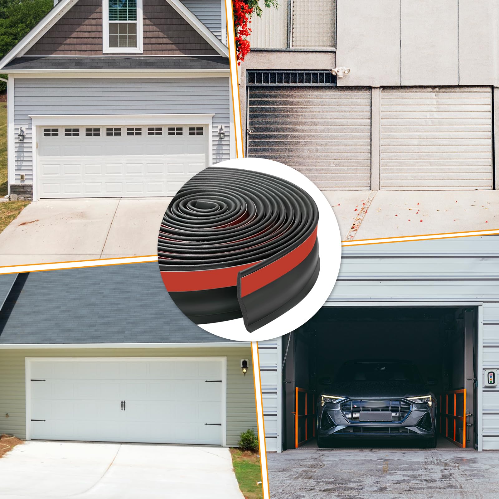 Manguo Q door seal withstands cold and heat, keeping interior comfortable.