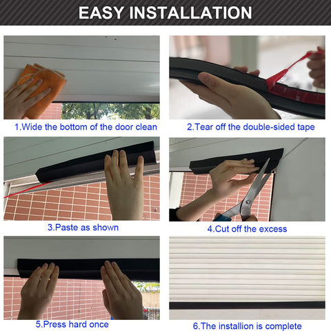 Manguo Q easy installation steps for retrofit or new doors.