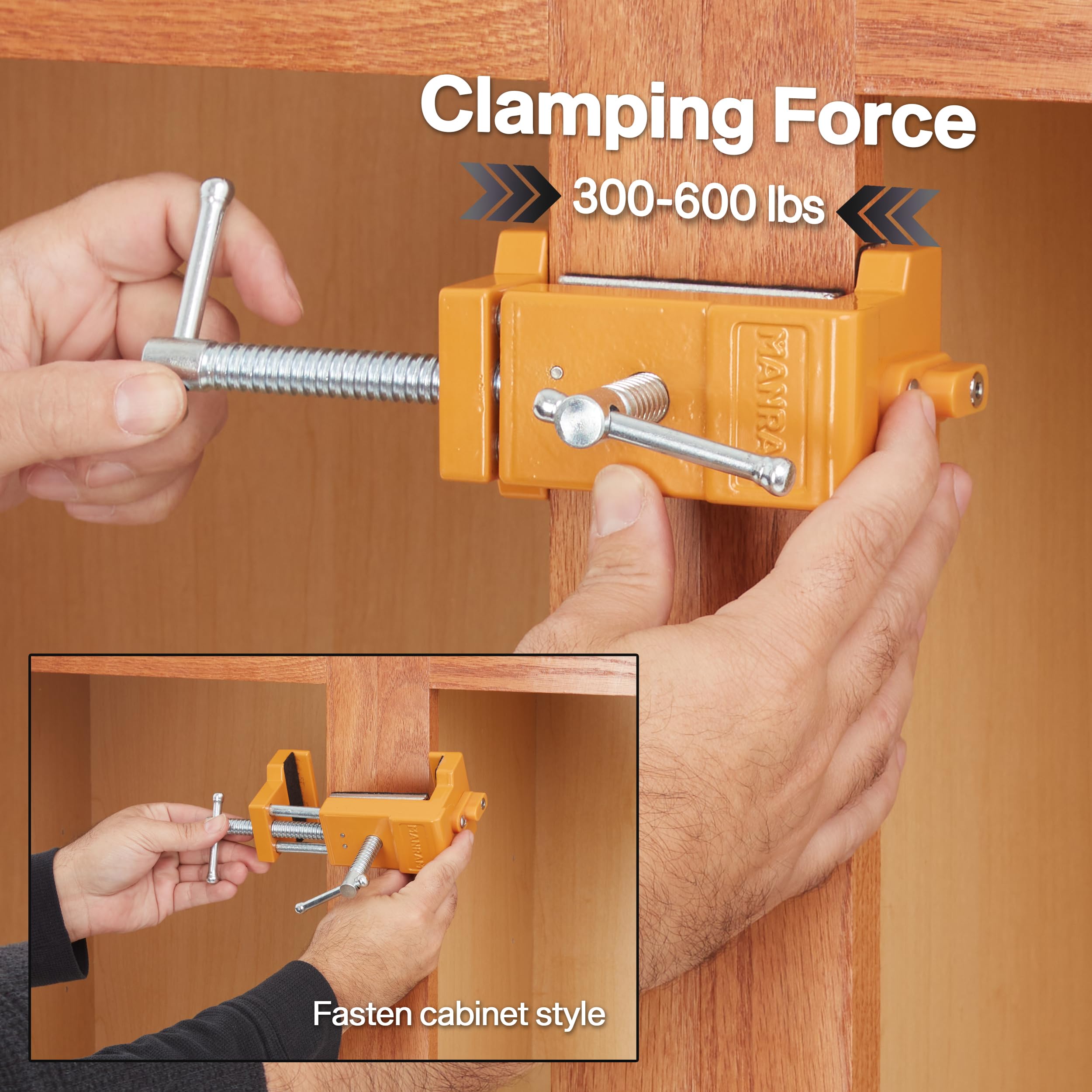 Manram cabinet installation steps illustrate simplified, efficient setup