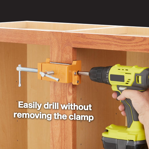 Manram clamp face padding protects cabinet surfaces from scratches