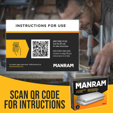 Manram planer table foldable design keeps workspace organized and safe.