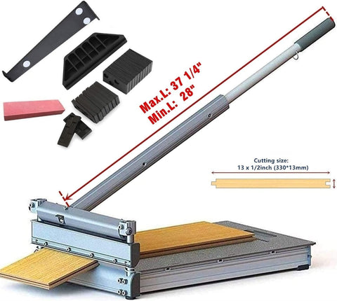 Mantistol 15-30-45 angle cuts capability for precise lamination and vinyl flooring.