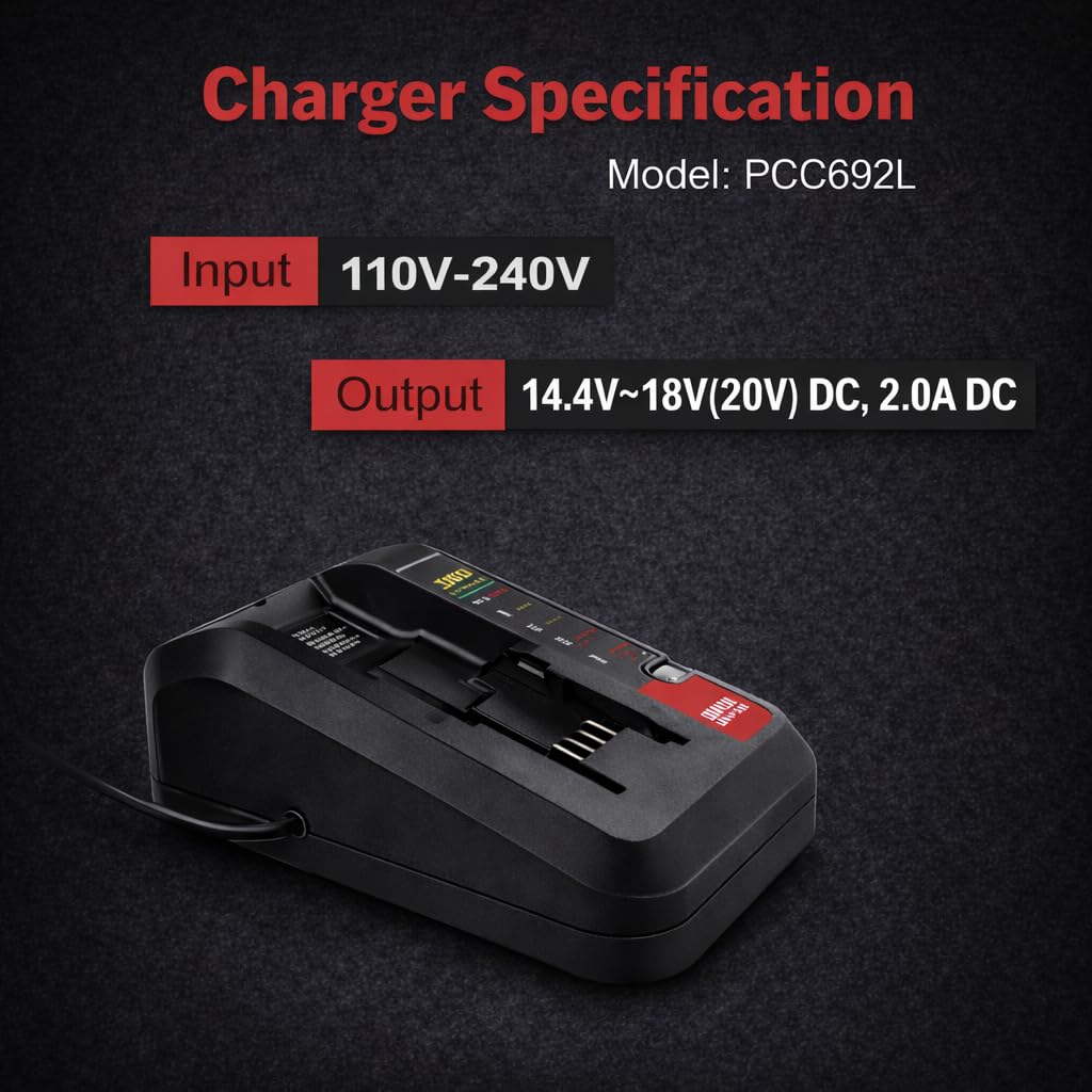 MANUFER PCC681L battery upgrade offering reliable performance.
