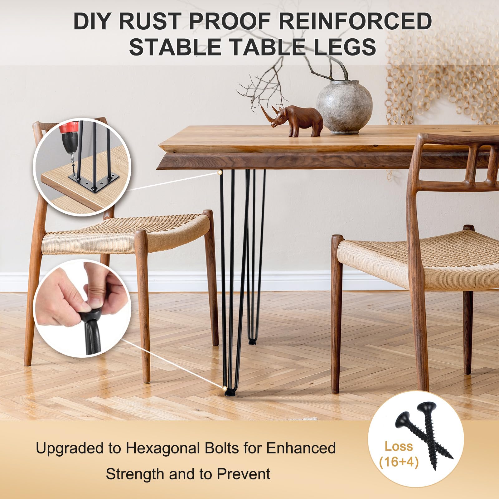 ManyiHome 900lbs capacity image communicates robust load resilience.