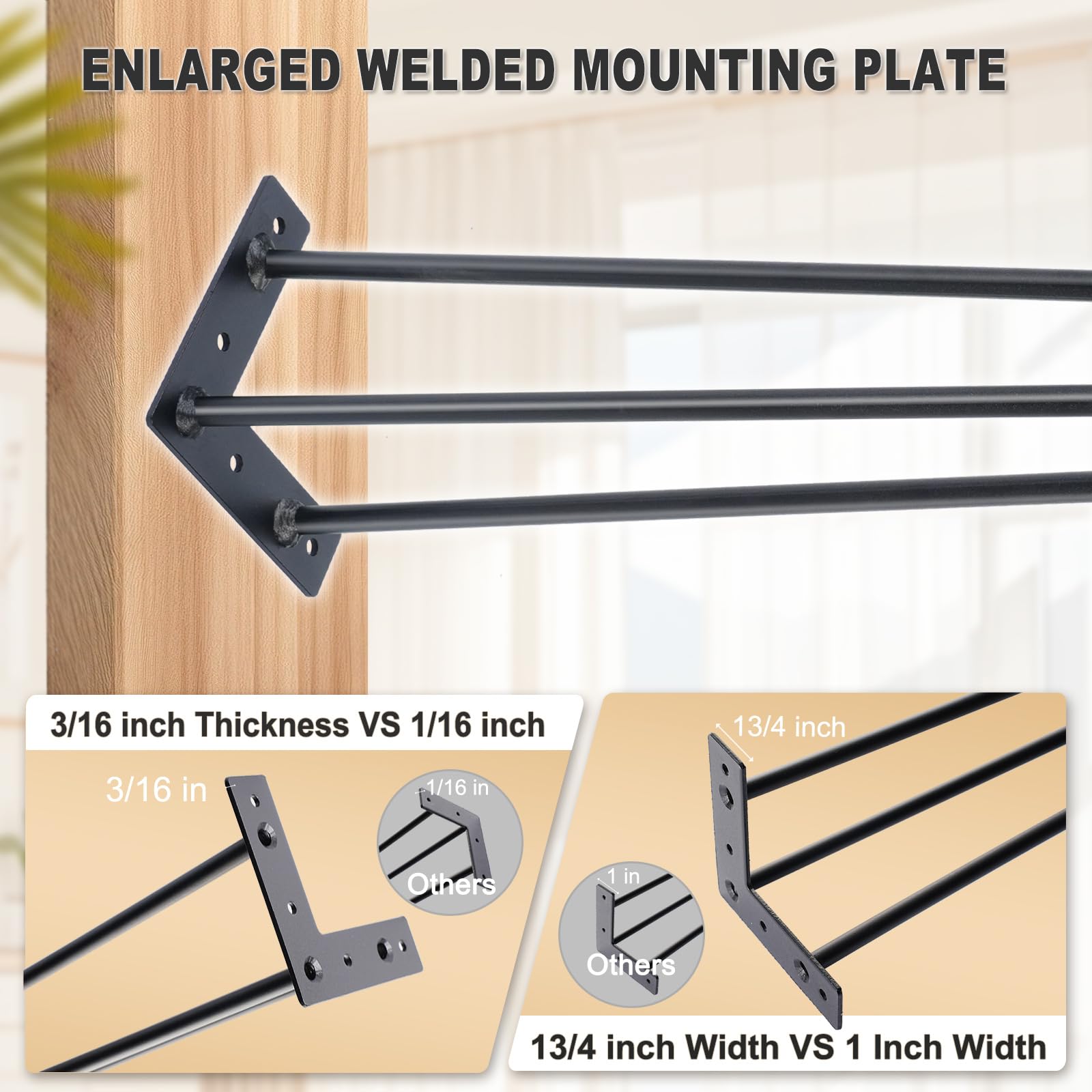 ManyiHome four-leg set illustrates ready-to-install support for tables.
