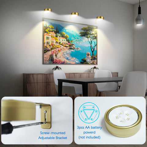 Maooght memory function recalls last brightness and color temperature.