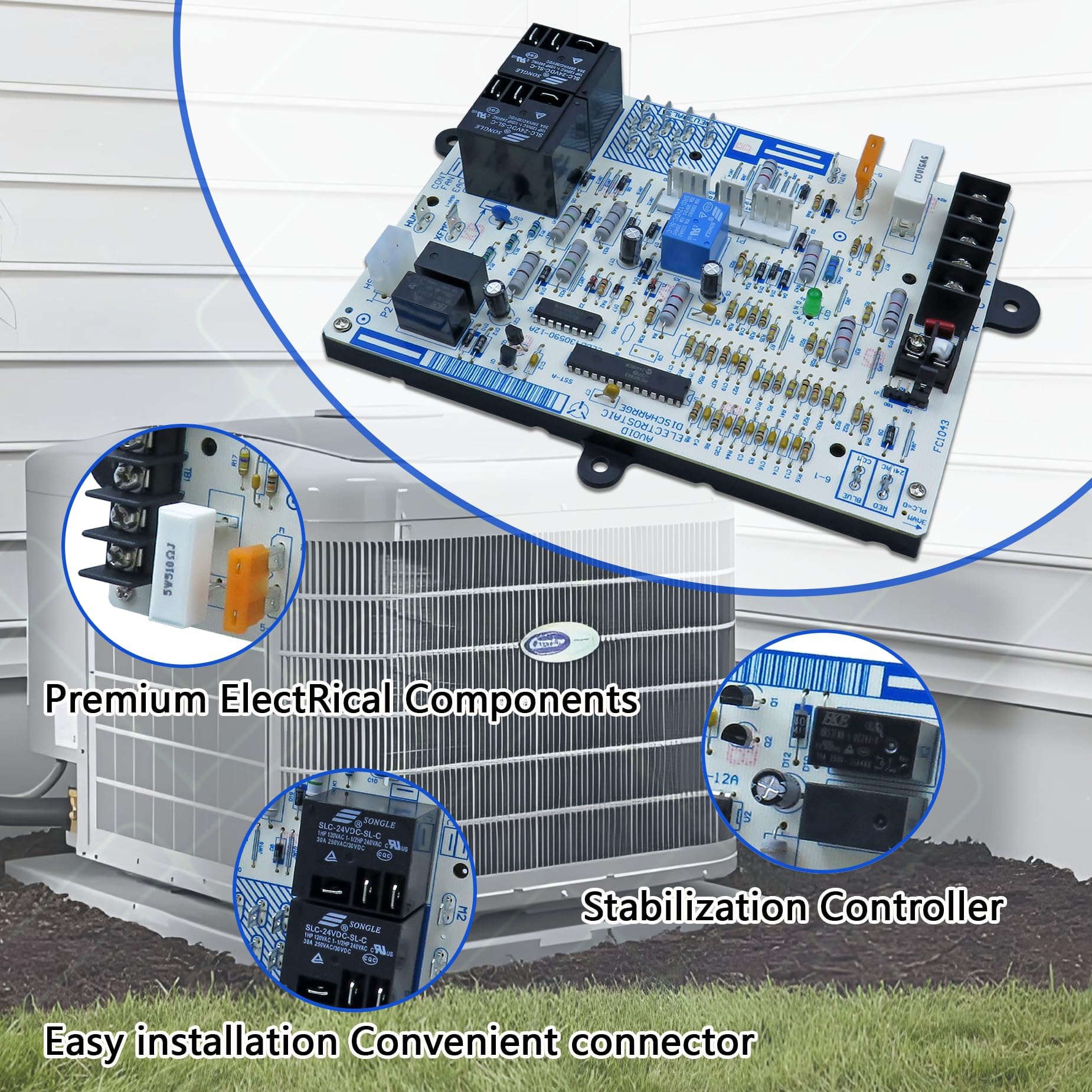 MAOYUMAO HK42FZ018 board closeup with high-quality components for reliability.
