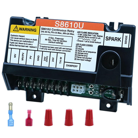 MAOYUMAO replacement module being installed in an HVAC system.