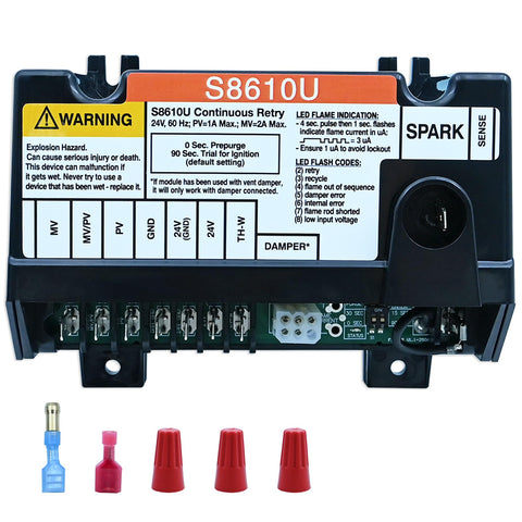 MAOYUMAO S8610U module front view for reliable ignition control replacement.