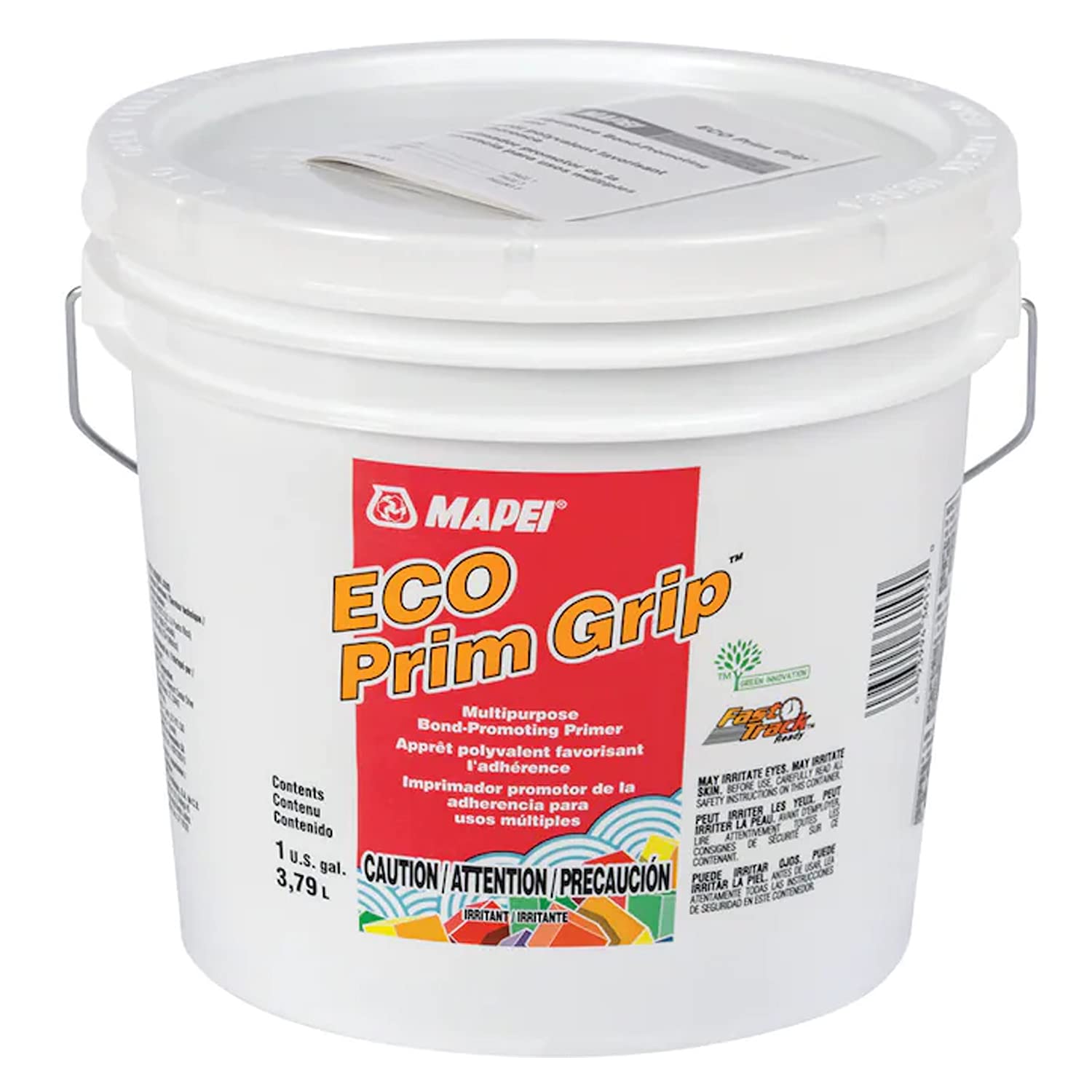 MAPEI ECO Prim Grip bottle, a low-odor primer that improves bonding for various mortars.