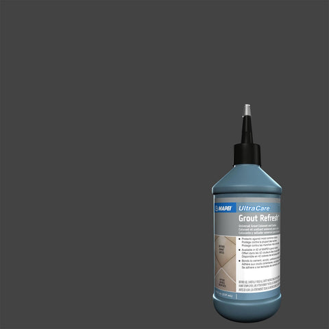 Mapei UltraCare Grout Refresh on sanded grout for versatile color refresh