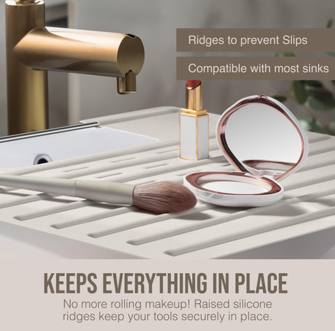 Maplefield sink cover ideal for dorms and hotel stays.
