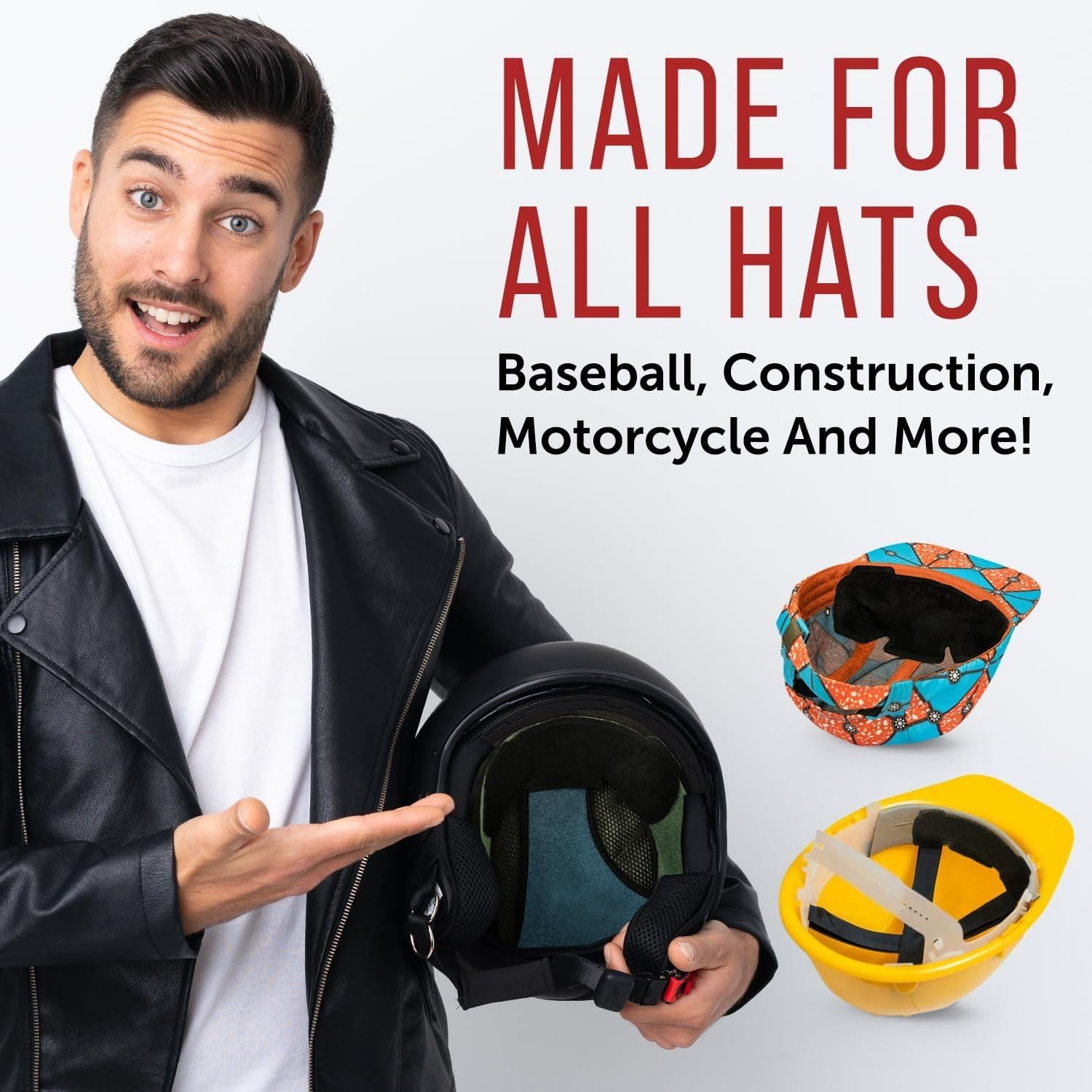 Maplefield liner protects hats from sweat stains, keeping gear looking new