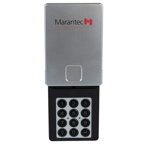 Marantec wireless garage keypad front view for convenient keyless access