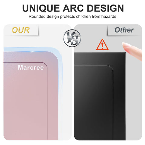 Marcree pink small safe privacy key lock for secure access.